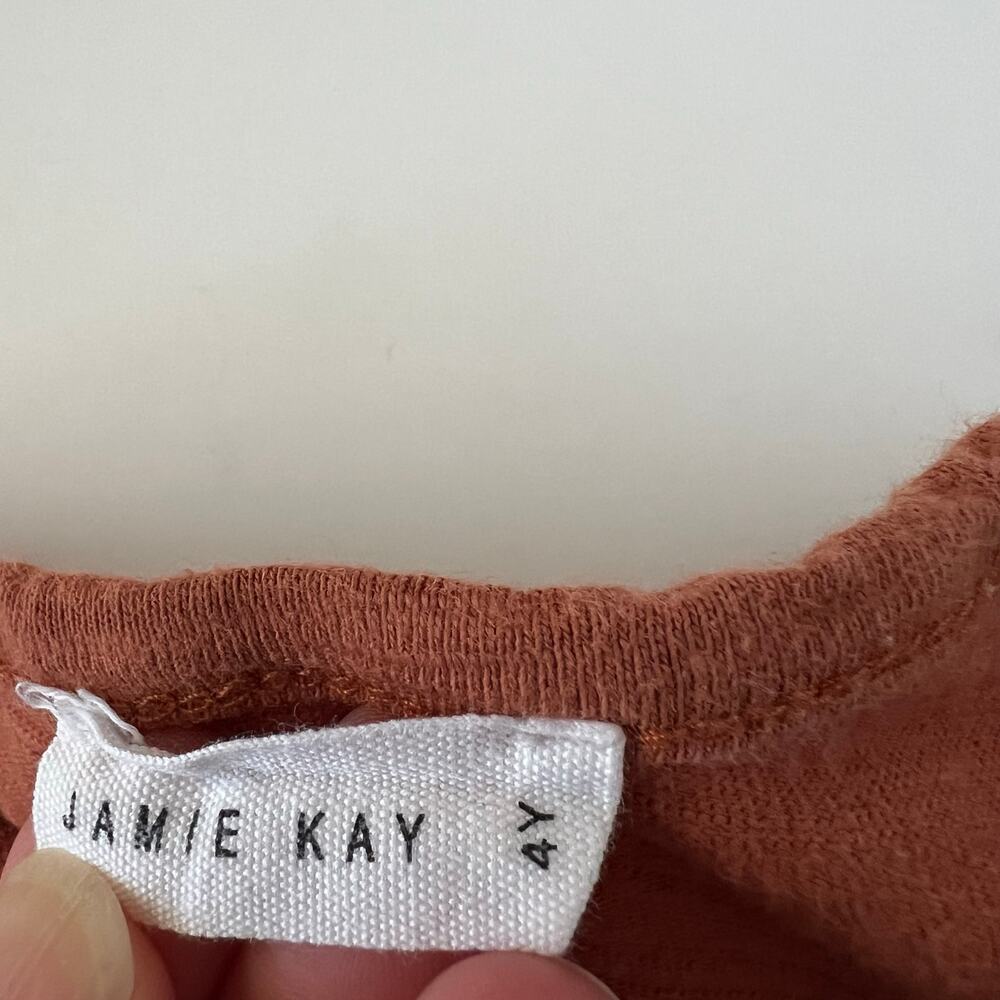 Jamie Kay rust tee - Picture 2 of 7